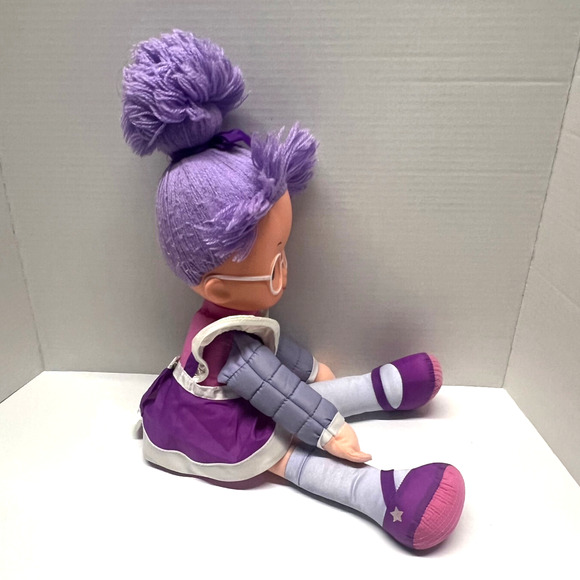 Vintage Rainbow Brite Shy Violet 11" Doll 1984 Plush Purple Hallmark No Sprite - Picture 4 of 8